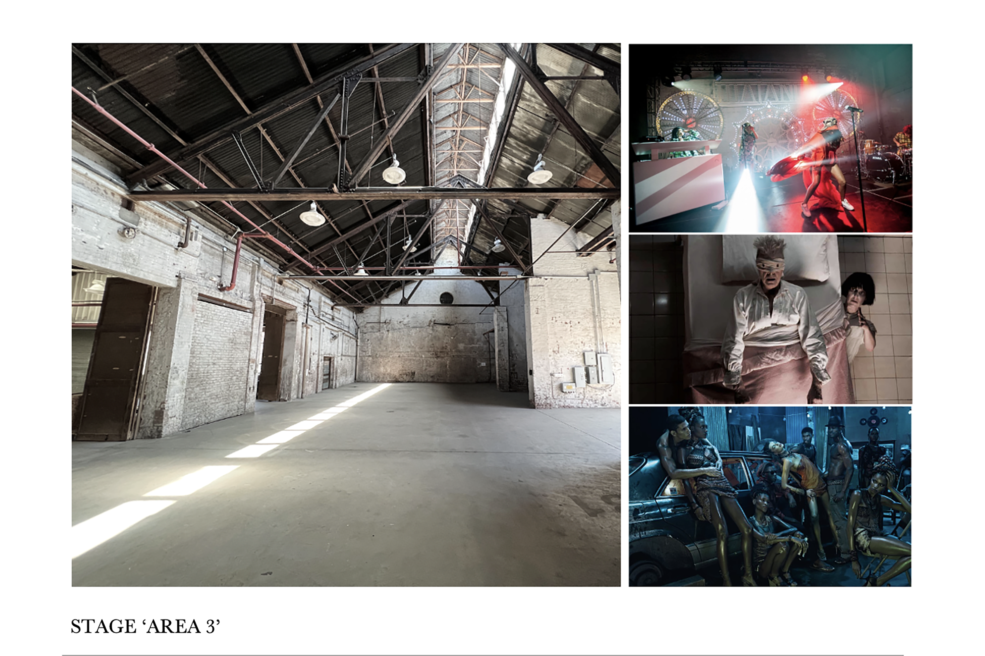 Turn of the Century Raw Brick Industrial Warehouse